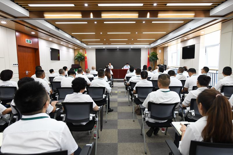 四公司召开干部大会会议现场照片 四公司召开干部大会会议现场照片